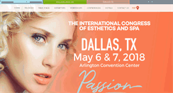 Desktop Screenshot of dallas.skincareshows.com