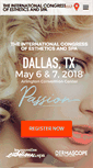 Mobile Screenshot of dallas.skincareshows.com