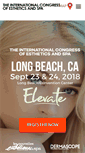 Mobile Screenshot of longbeach.skincareshows.com